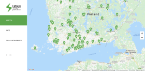 Latauspiste.mobi verkkosivut referenssikuva etusivulta